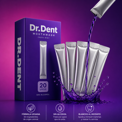 Dr.Dent | Sachets bucales blanqueamiento dental