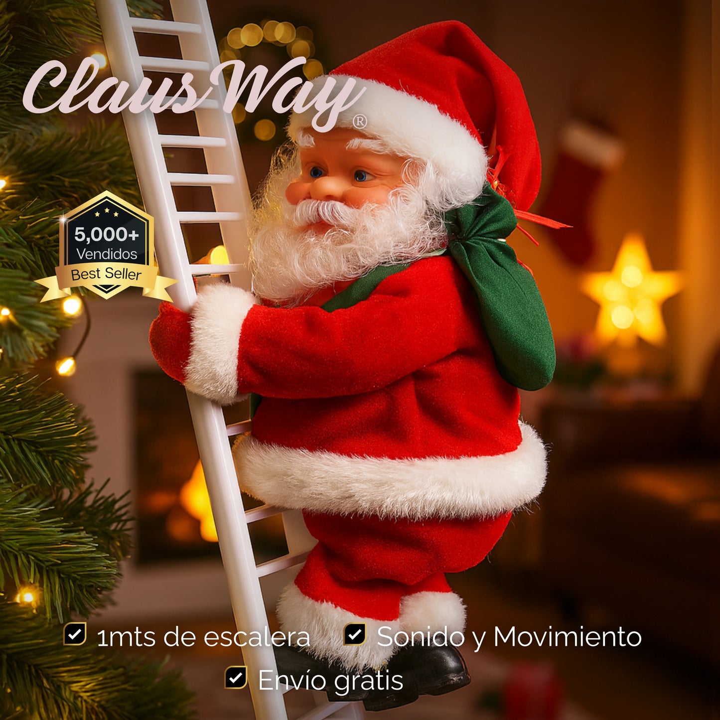 ClausWay | Santa Escalador con Sonido