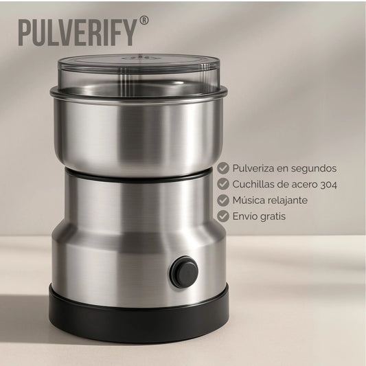 Pulverify |  Molinillo Electrico de Alta Potencia Para Granos