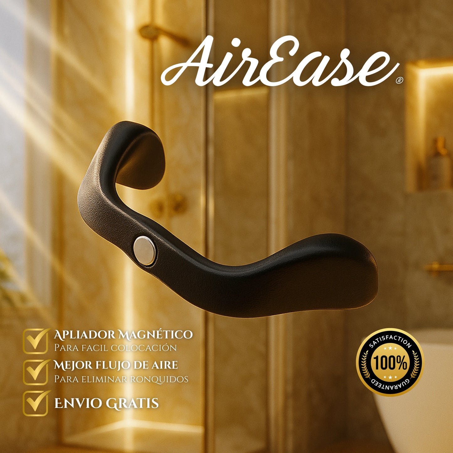 AirEase | Tiras Magneticas de Expanción Nasal