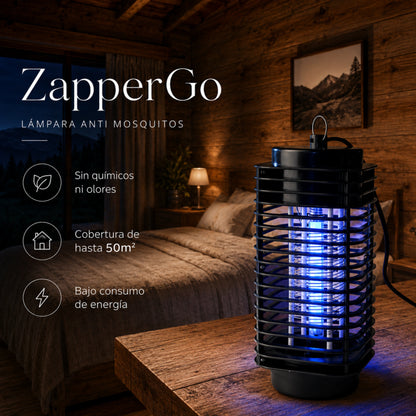 ZapperGo | Lampara Eléctrica Anti Mosquitos