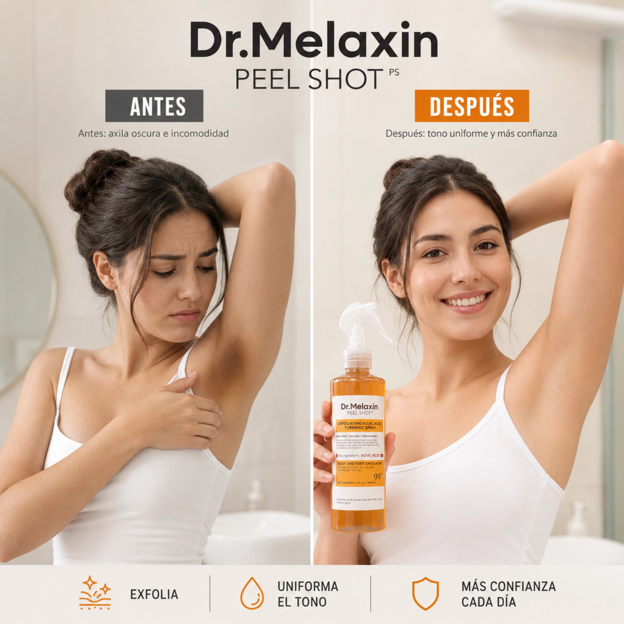 Dr.Melaxin | Exfoliante Aclarador de Zonas Oscuras