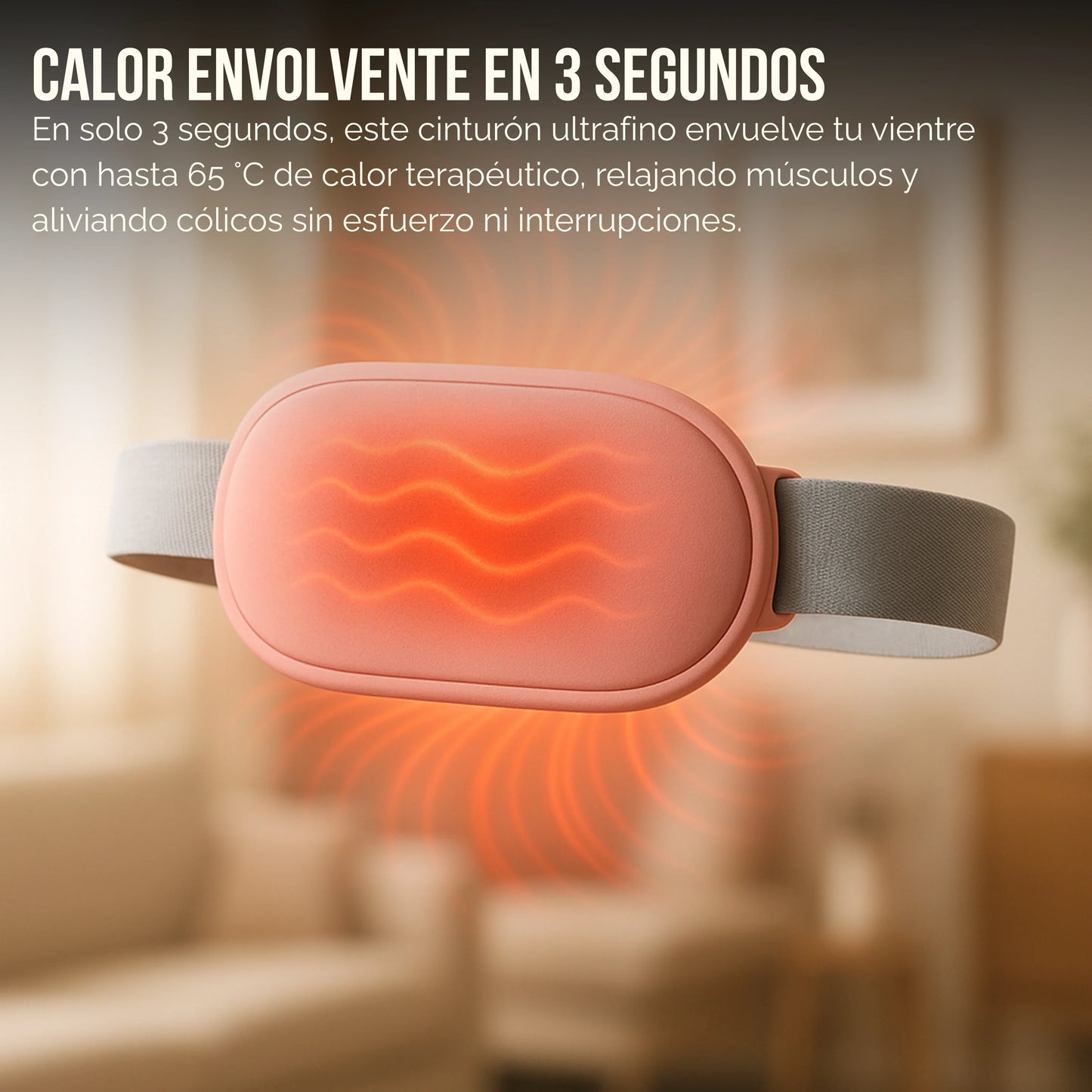 Serenity | Cinturón abdominal de masaje y calefacción menstrual