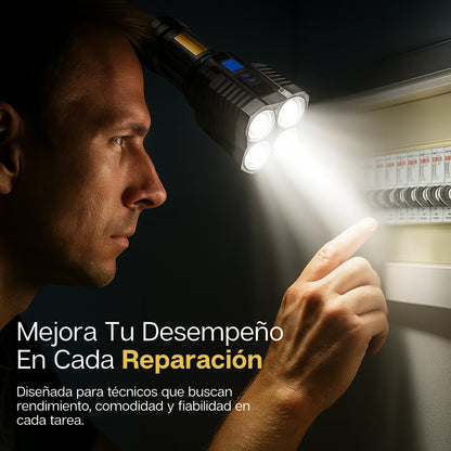 BeamX | Linterna Multifuncional Profesional