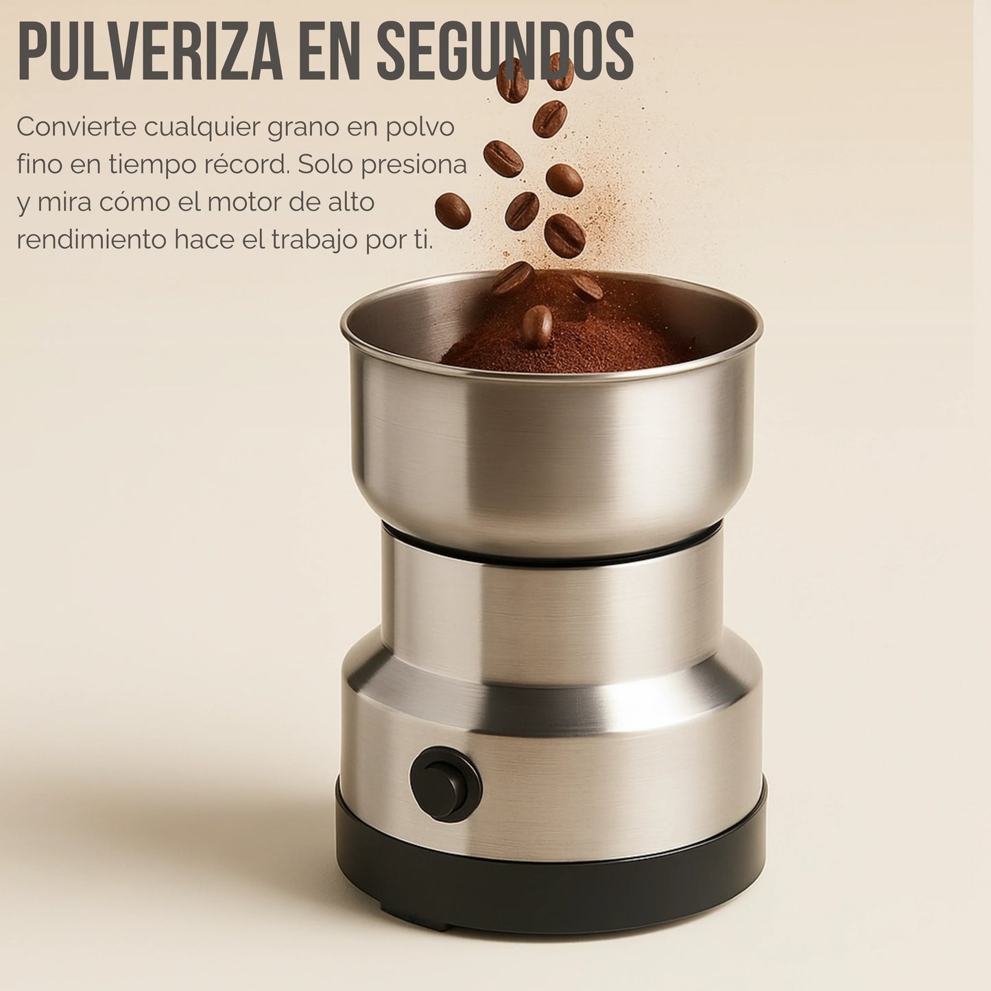 Pulverify |  Molinillo Electrico de Alta Potencia Para Granos