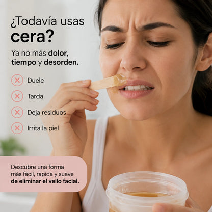 DepiLuxe | Depiladora Facial Electrica