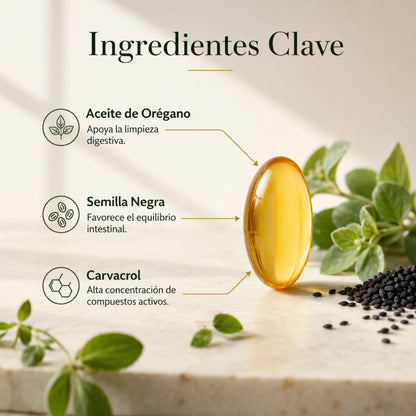 Oil Of Oregano | Capsulas Concentradas de Aceite de Orégano