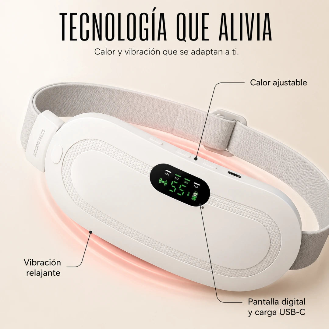 CóliCalm | Cinturón Anti Cólicos Menstruales