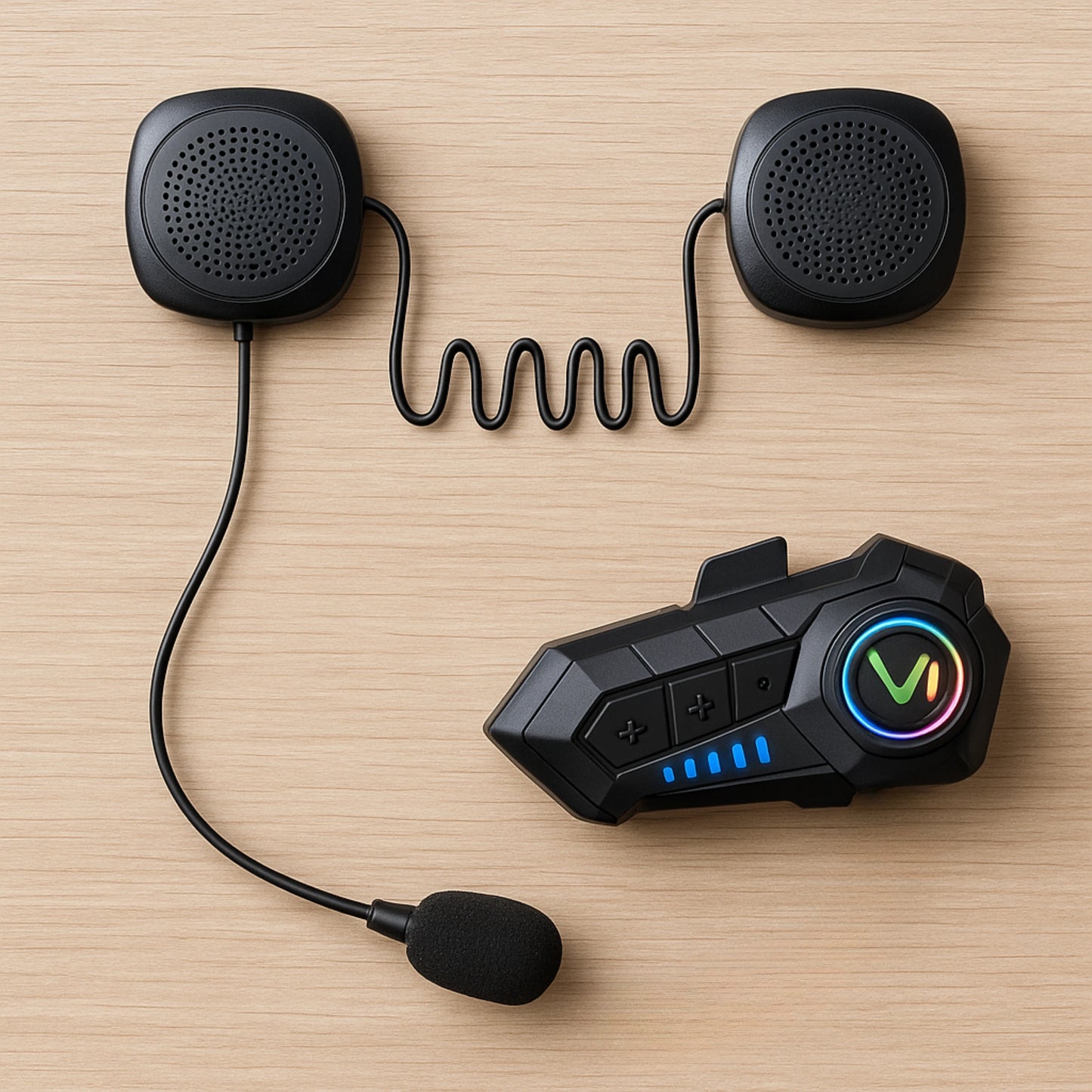 bikecom | Bluetooth para Casco con Antirruido Inteligente