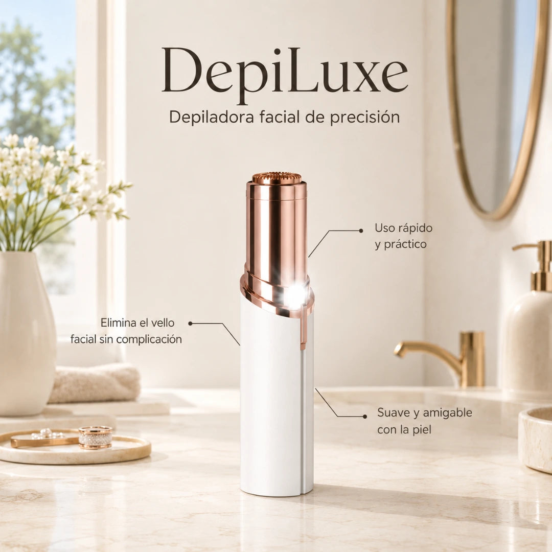 DepiLuxe | Depiladora Facial Electrica