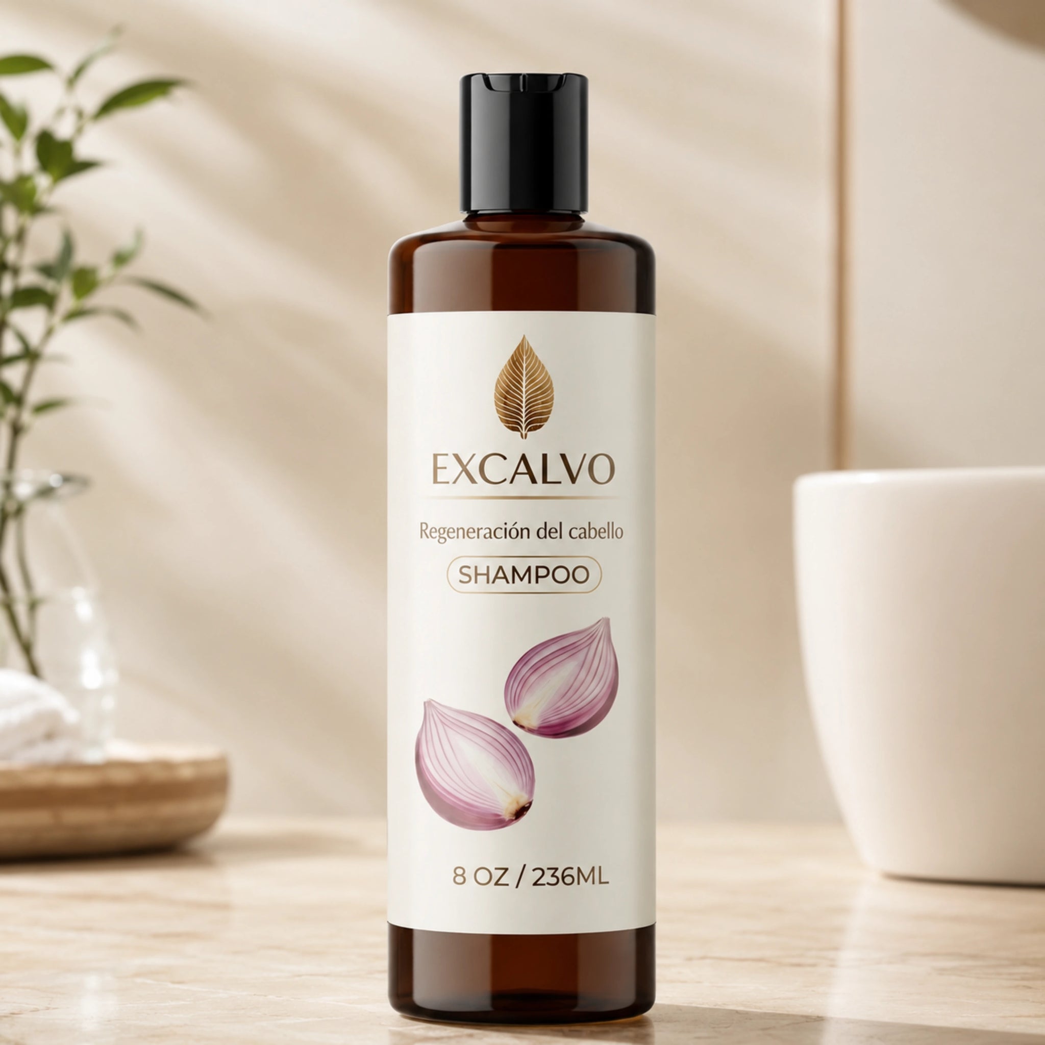 Excalvo Shampoo Anticaída con Bloqueador de DHT
