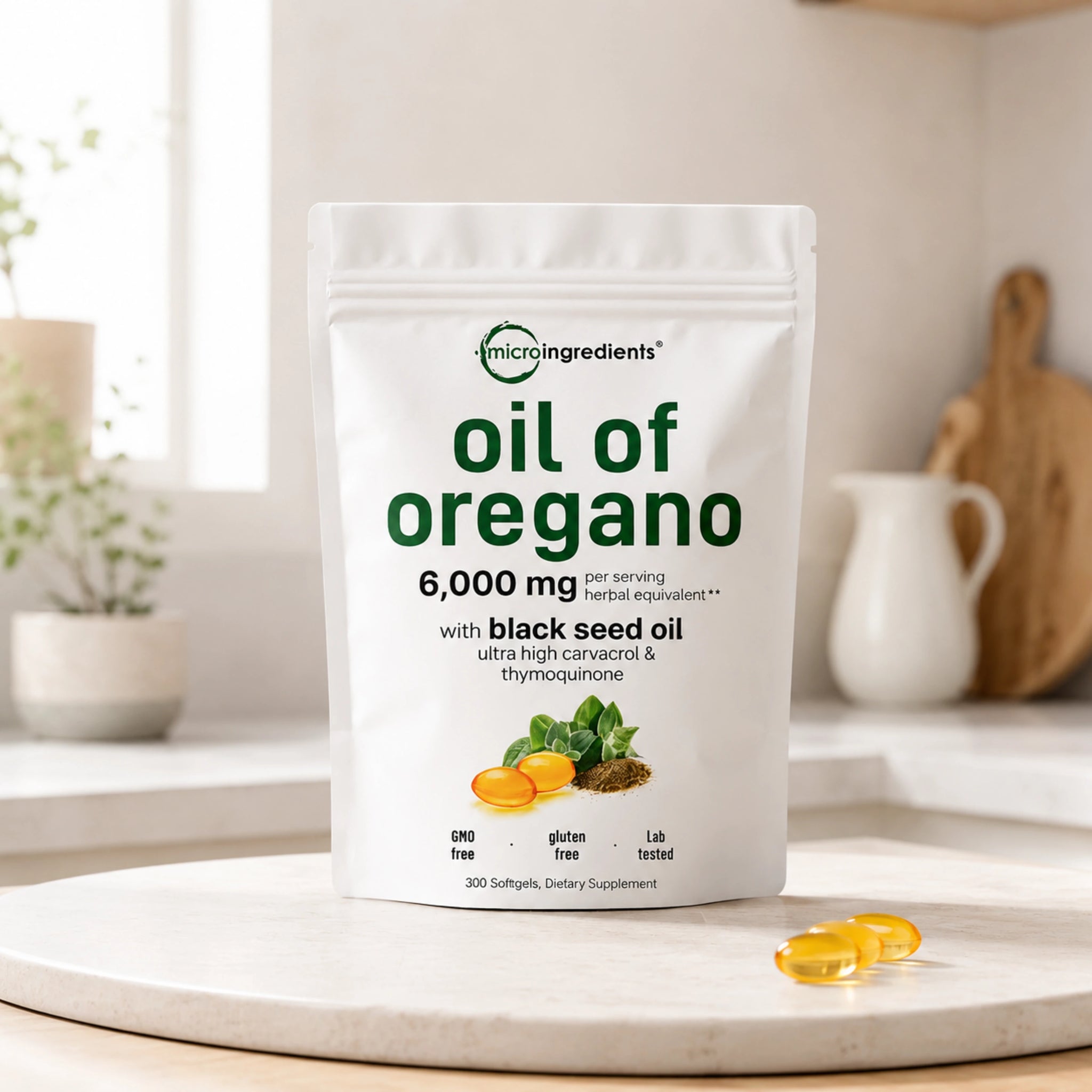 Oil Of Oregano | Capsulas Concentradas de Aceite de Orégano