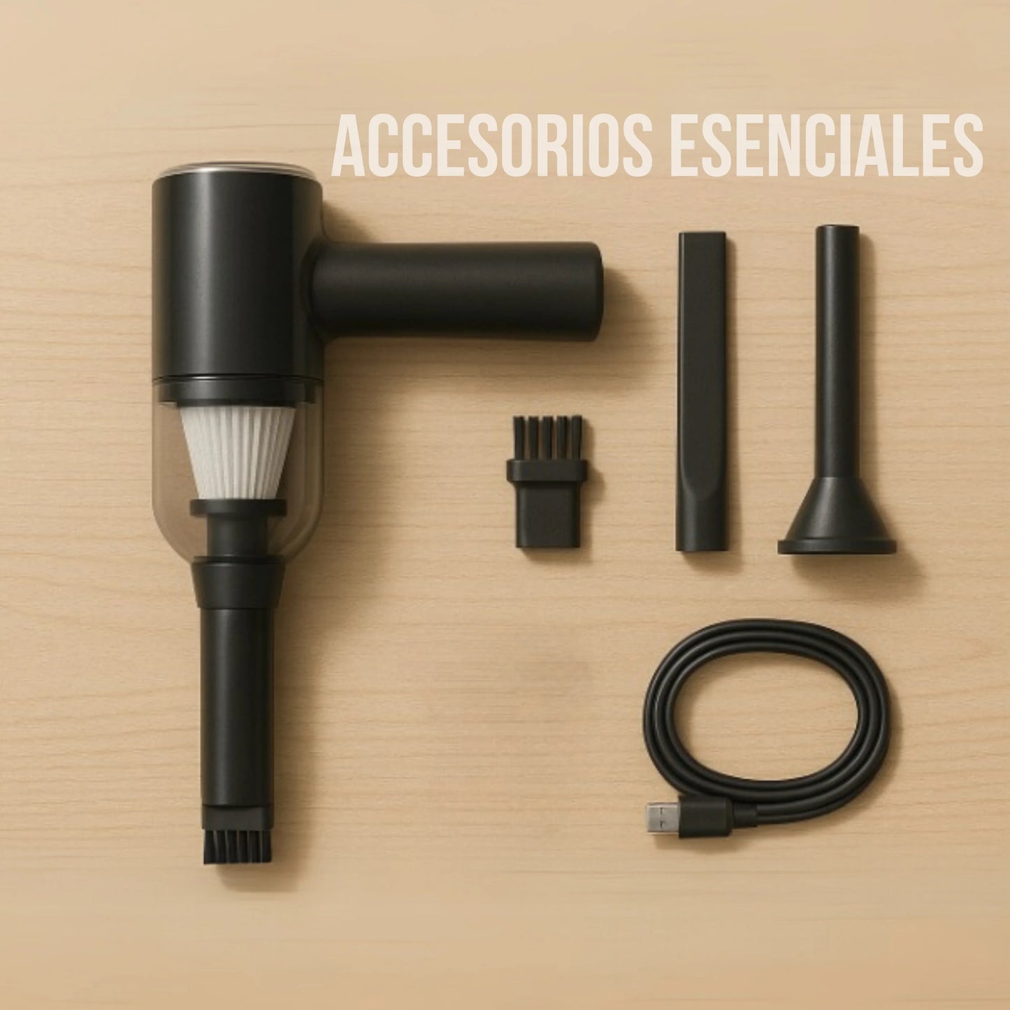 Vortify | Aspiradora Portátil Premium