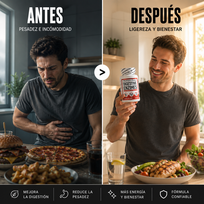 Digi Enzimes | Suplemento para Mejorar Digestion