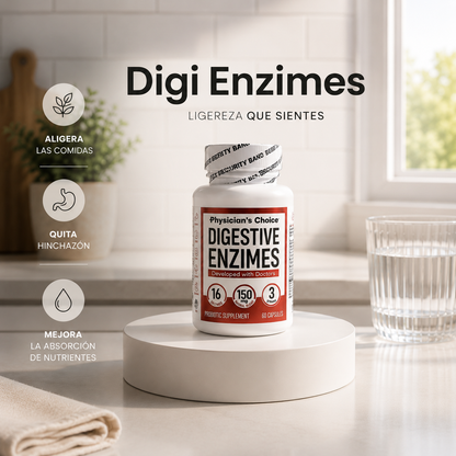 Digi Enzimes | Suplemento para Mejorar Digestion