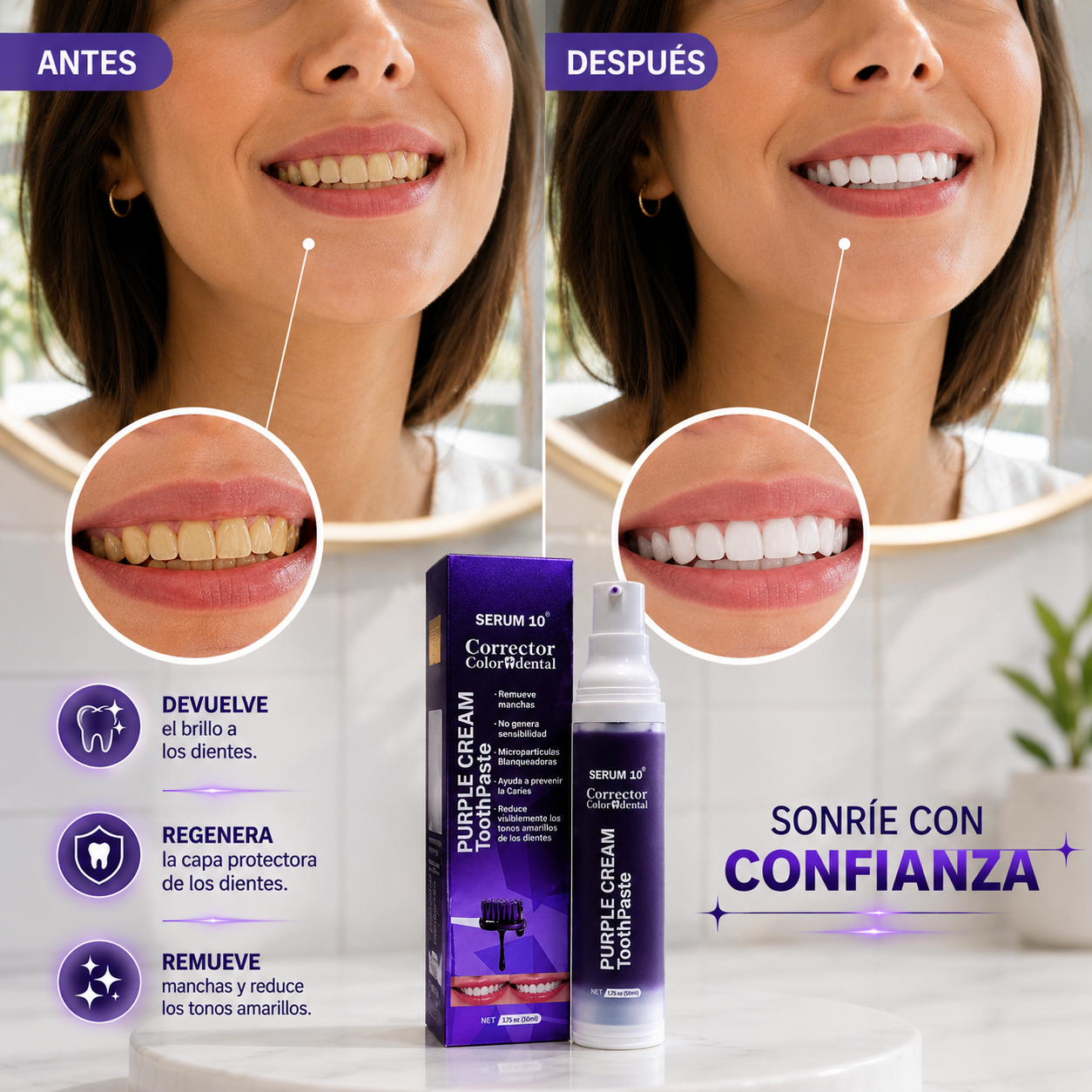 Lumident | Crema Dental Blanqueadora y Protectora
