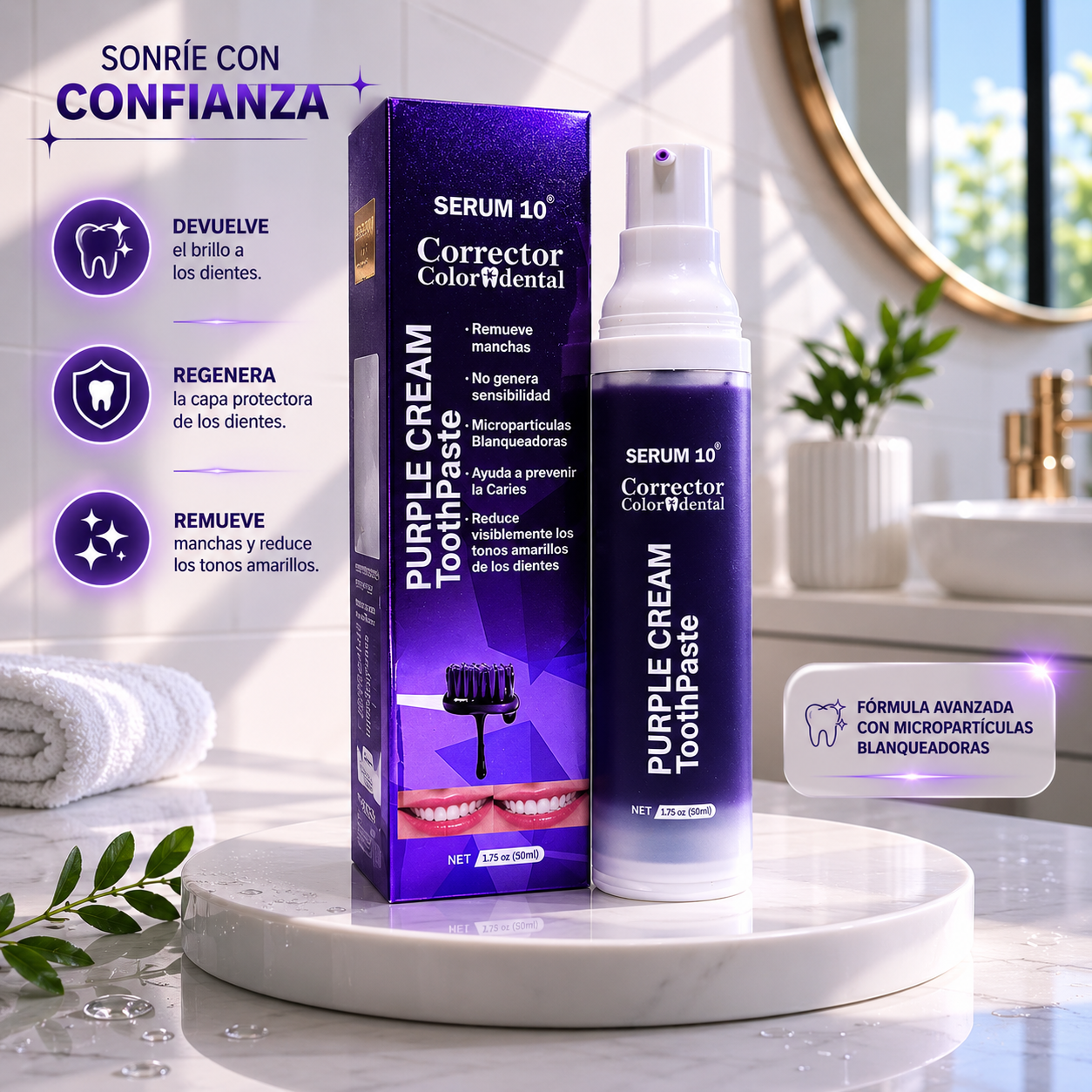 Lumident | Crema Dental Blanqueadora y Protectora