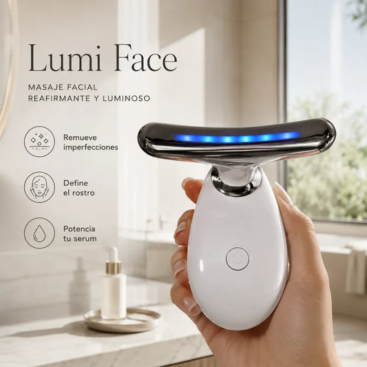 Lumi Face | Masajeador Facial Con Luz LED